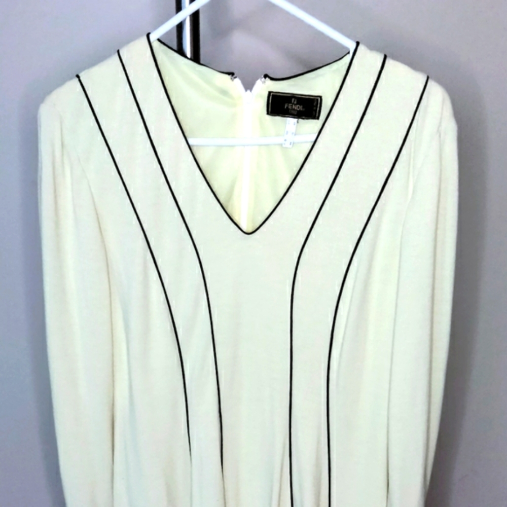 Fendi long sleeve vintage dress
